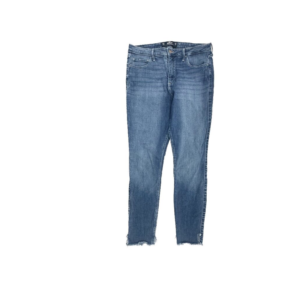 Hollister Women's Skinny Jeans - Medium Blue Wash